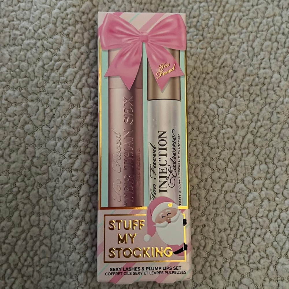 Too Faced Sexy Lash & Plump Lip set, Full Size set